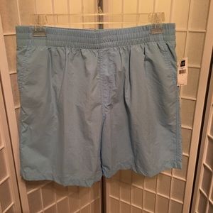 Gap Mens Blue Swim Trunks Shorts Size L NWT